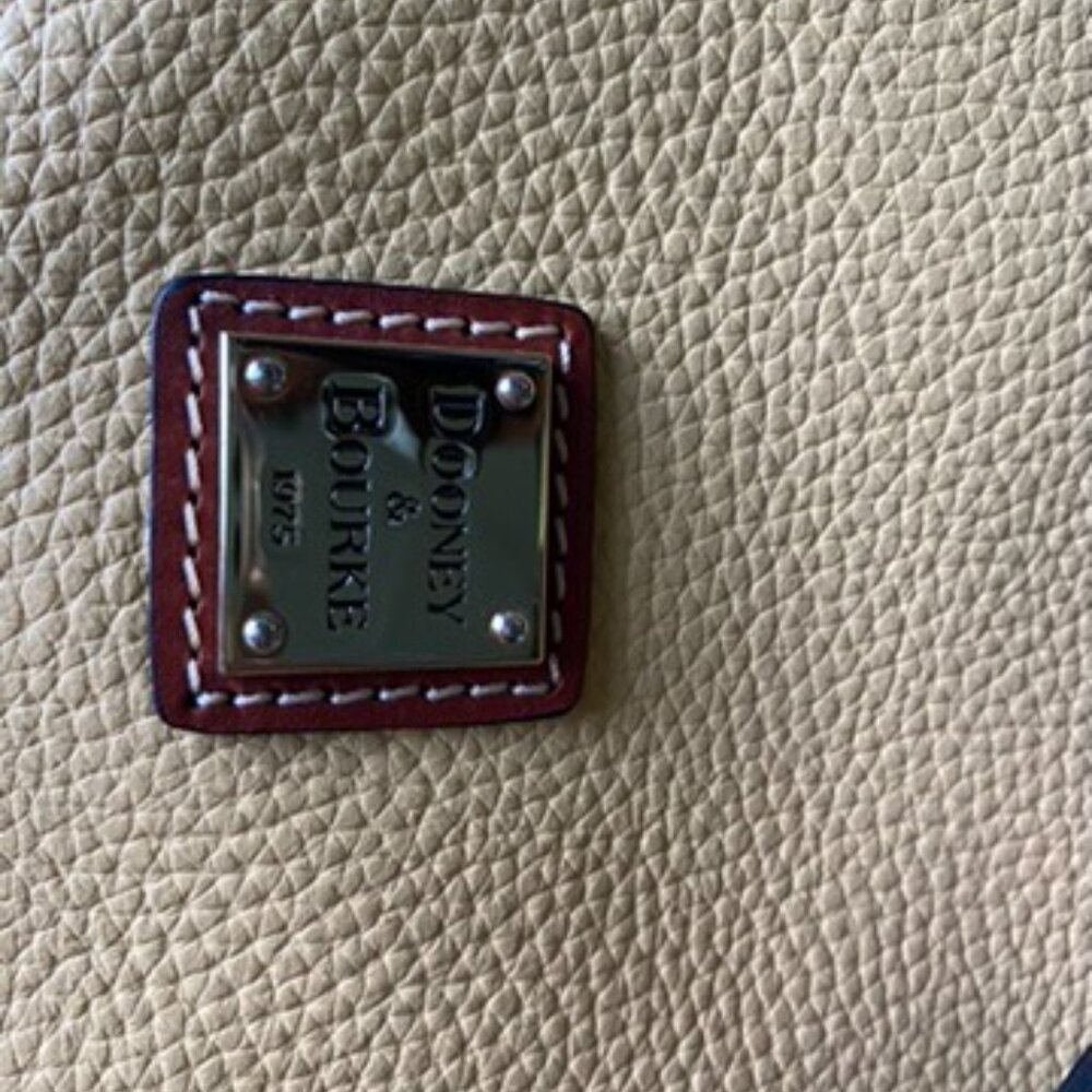 Dooney & Bourke Pebble Leather Crossbody Yellow Mustard - Picture 5 of 8